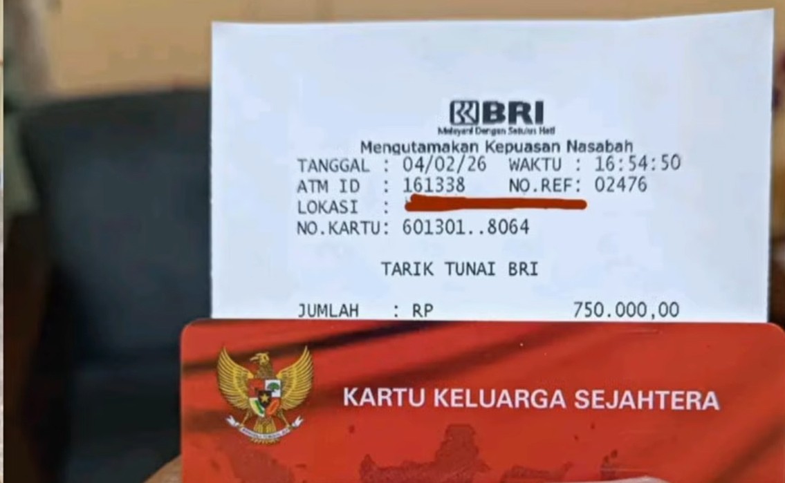Ilustrasi KPM PKH Murni menerima bansos sesuai komponen yang dimiliki dan berkesempatan mendapat BPNT Validasi