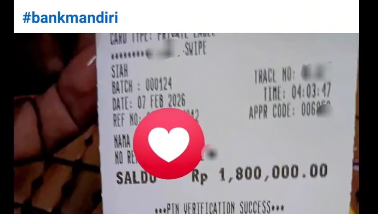 KPM melaporkan menerima pencairan bansos PKH tahap 1 2026 melalui KKS Mandiri