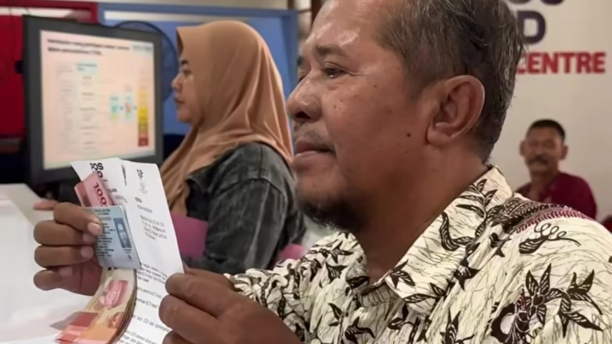 Ilustrasi pencairan bansos PKH Tahap 1 bagi pemegang KKS BNI