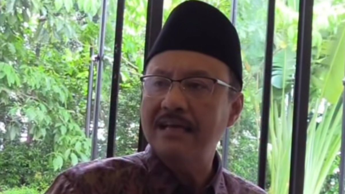 Mensos, Saifullah Yusuf saat membahas tentang bansos PBI JK.