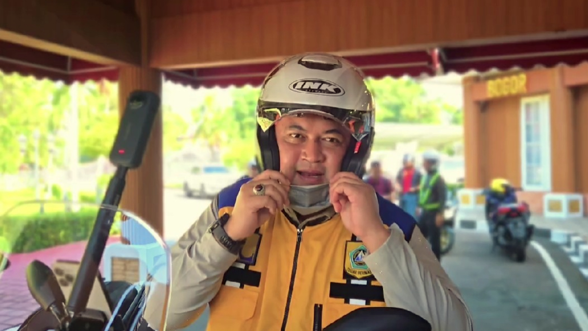 Bupati Bogor, Rudy Susmanto rutin memantau kondisi wilayah.