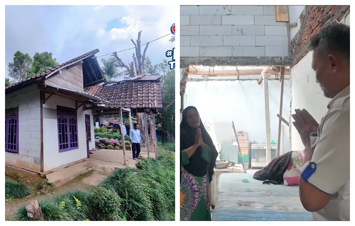 Semen Tiga Roda bakal bangun rumah gratis untuk tukang bangunan di Indonesia.