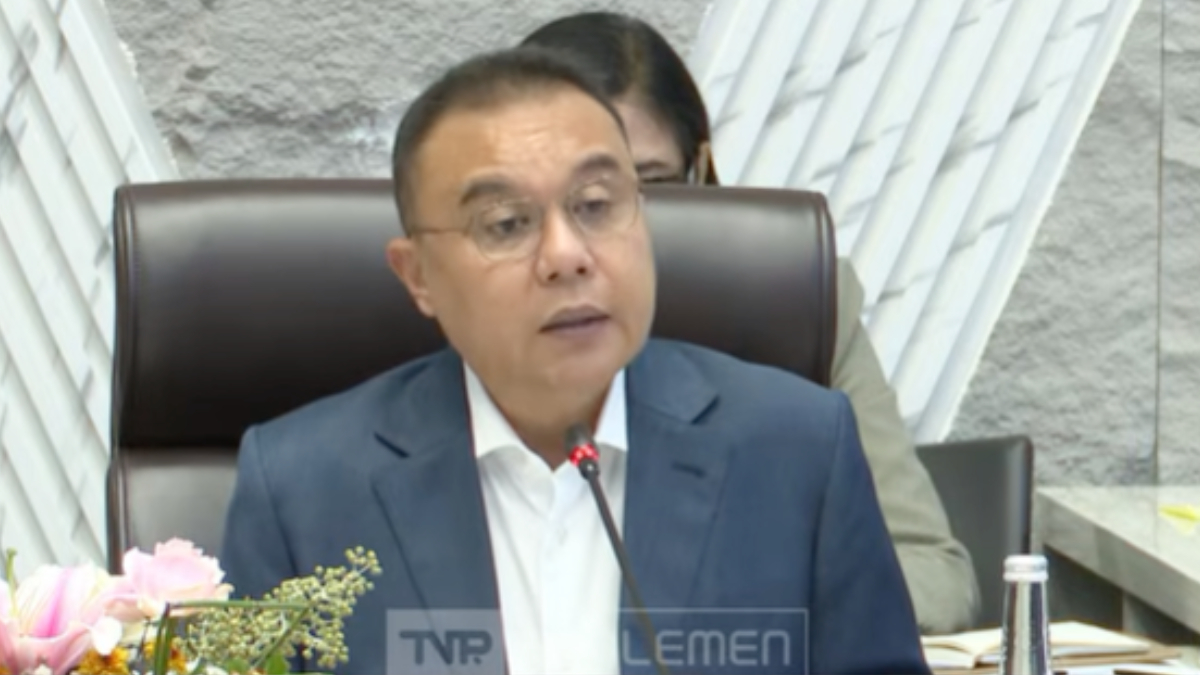Wakil Ketua DPR RI Sufmi Dasco Ahmad memimpin rapat konsultasi pimpinan Komisi DPR dengan pemerintah terkait jaminan sosial di DPR RI Senin, 9 Februari 2026.