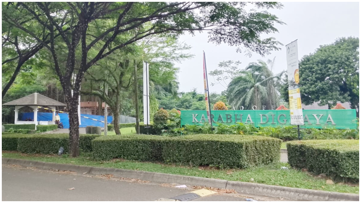 Suasana PT Karabha Digdaya Kota Depok pada Senin 9 Februari 2026.