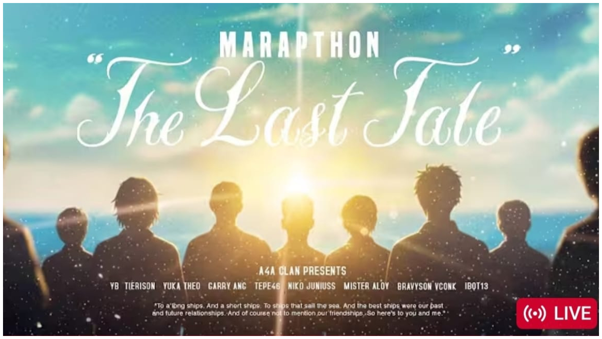 Marapthon Season 3: The Last Tale yang live streaming di Youtube.