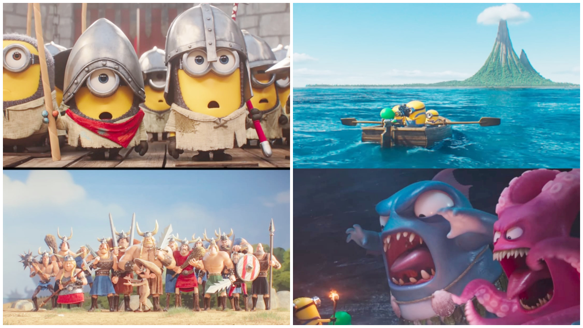 Poster dan Trailer Film Minions and Monsters yang dijadwalkan tayang di bioskop pada Juli 2026.