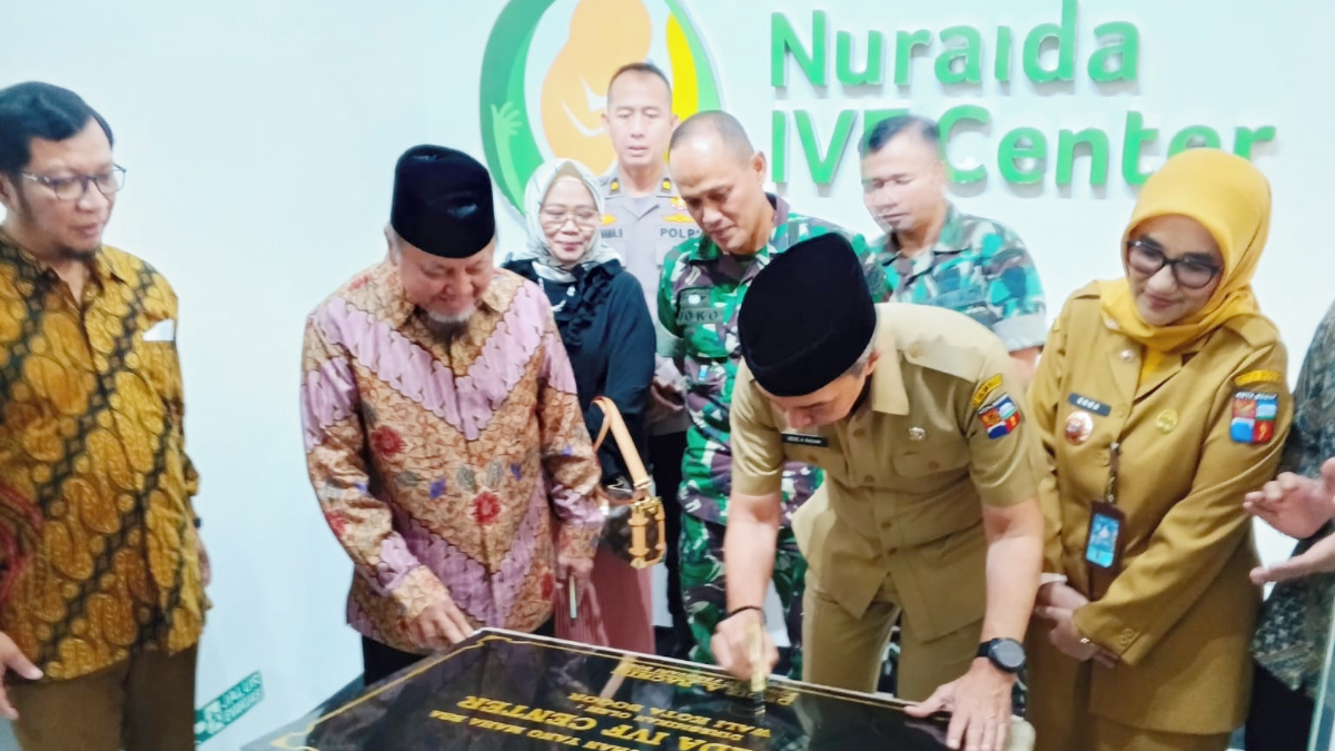 Peresmian Nuraida IVF Center di Rumah Sakit Nuraida, Kota Bogor, Selasa, 10 Februari 2026.