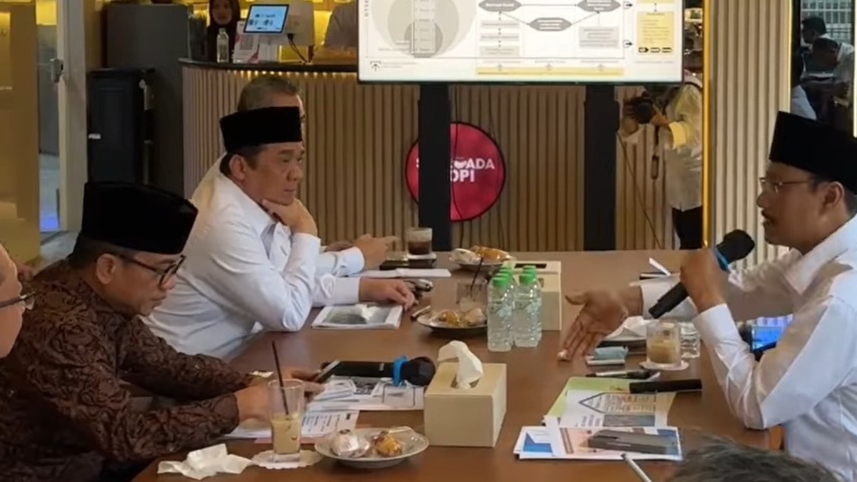 Rapat Kemensos dan Kemendes PDT terkait pemutakhiran data dari tingkat desa.