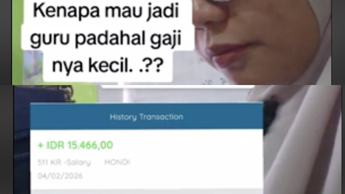Viral di sosial media guru dengan gaji Rp50 ribu.