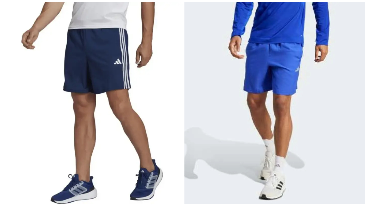 Celana training Adidas yang nyaman buat olahraga.