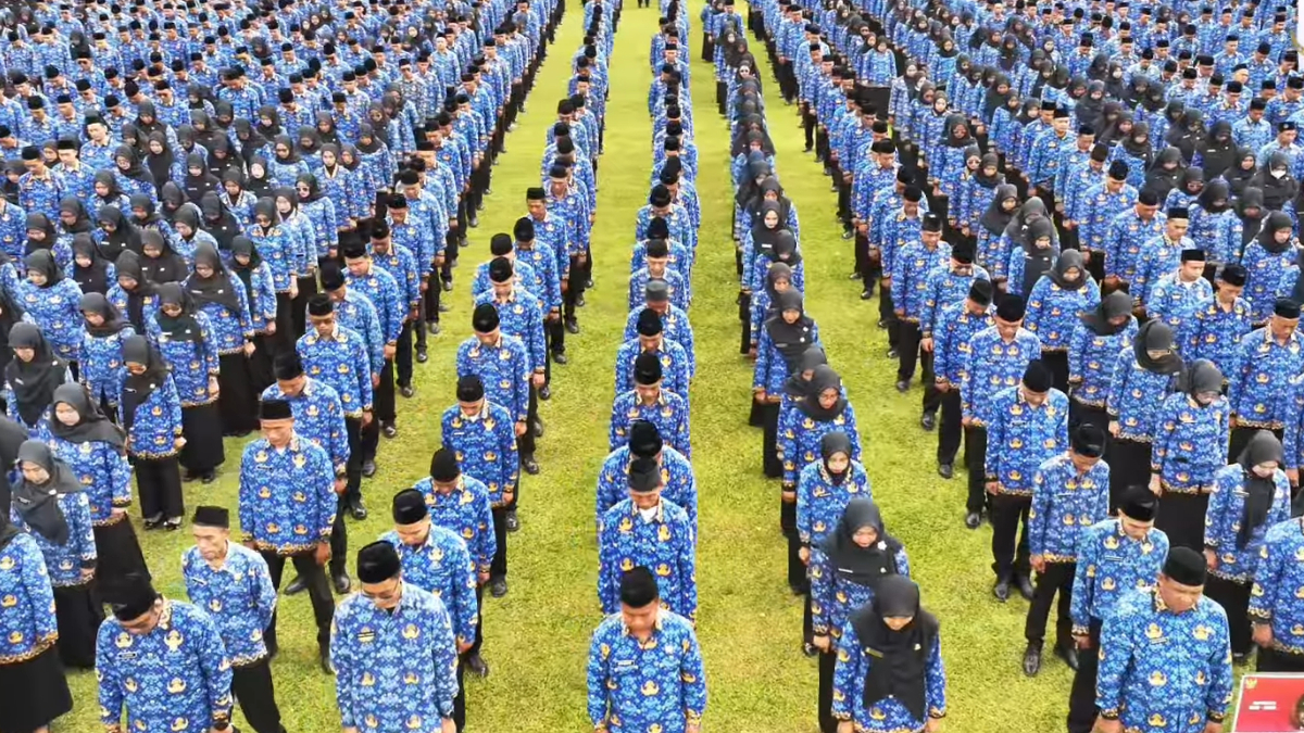 Ilustrasi PPPK, PNS dan ASN