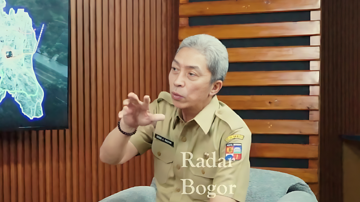 Wali Kota Bogor, Dedie Rachim memaparkan program&nbsp;Inner Ring Road.