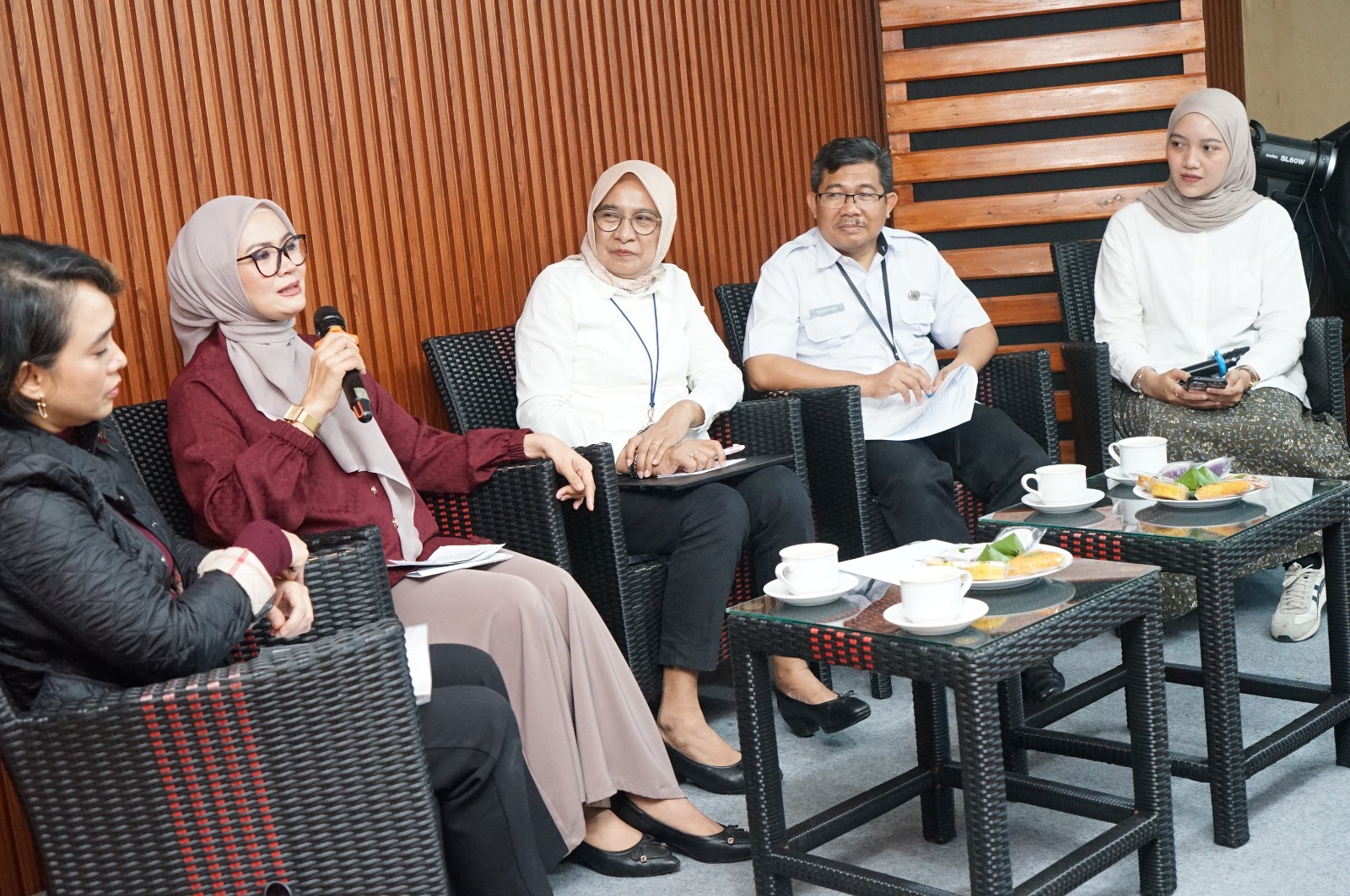 Yane Ardian dalam forum OBSESI (Obrolan Serius Mencari Solusi) yang digelar Radar Bogor di Graha Pena Radar Bogor, Rabu 11 Februari 2026.