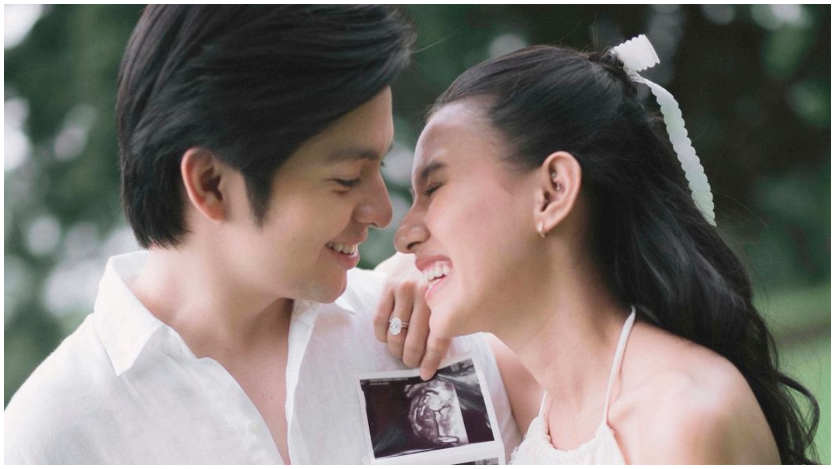 Foto yang diunggah pada anniversary satu tahun Angga Yunanda dan Shenina.