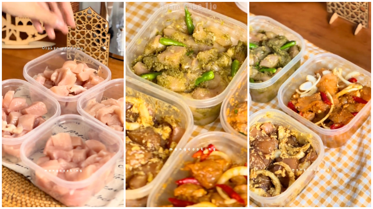 Resep Ayam Frozen untuk stok Sahur.