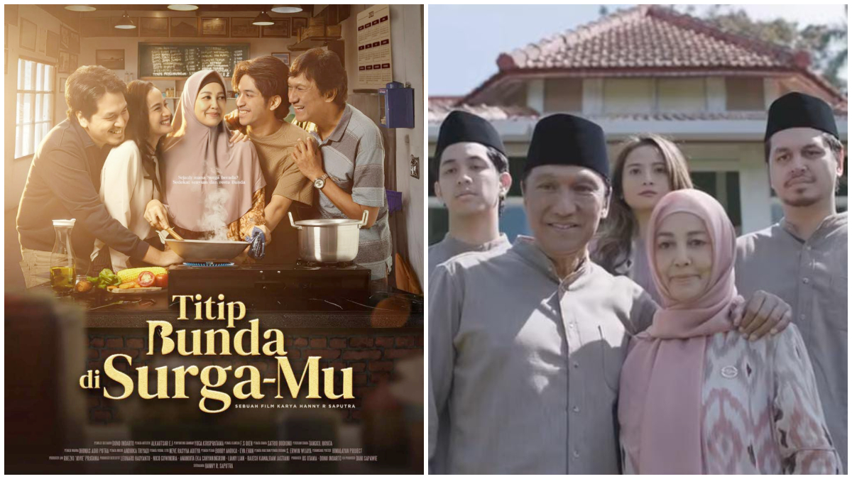 Poster resmi film Titip Bunda di Surgamu yang dijadwalkan tayang di bioskop mulai 26 Februari 2026.