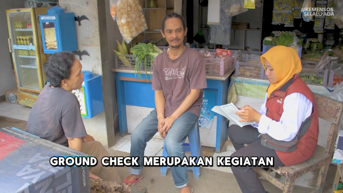 Ilustrasi. Pendataan KPM bansos PKH BPNT.