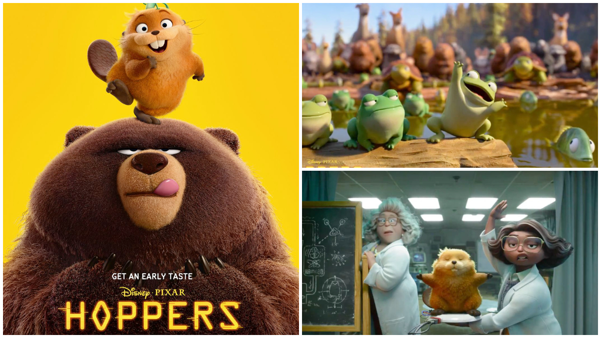 Poster dan dan cuplikan Film Hoppers.