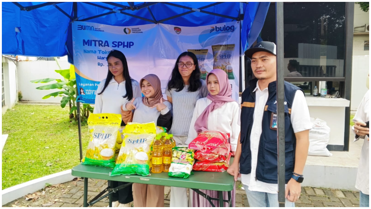 Perum Bulog Cabang Bogor menggelar Gerakan Pangan Murah (GPM).