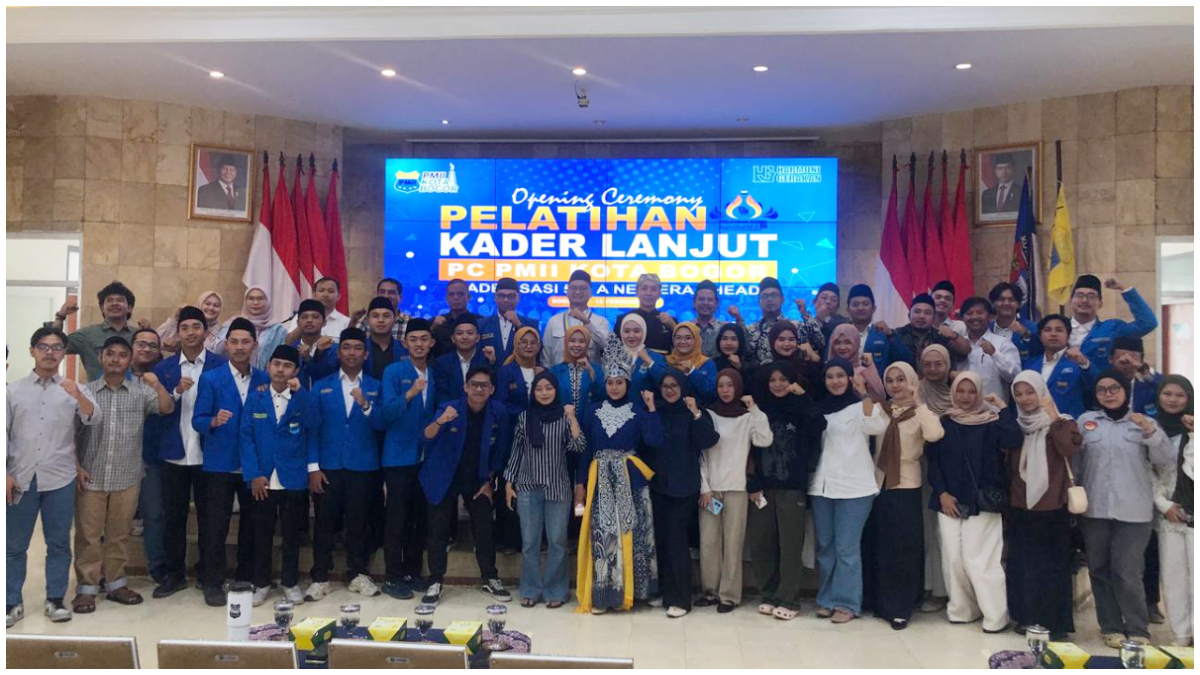 Kegiatan PKL PMII Kota Bogor yang dilaksanakan tiga hari.