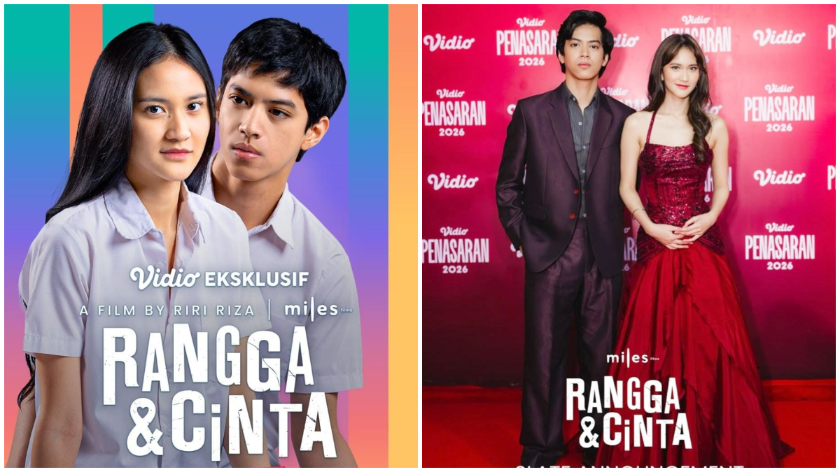 Film Rangga dan Cinta resmi hadir di platform vidio.