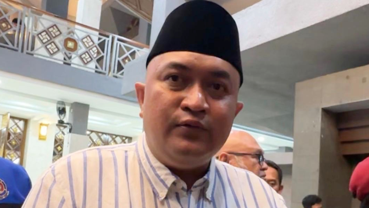 Bupati Bogor Rudy Susmanto menyampaikan penanganan bencana di Kabupaten Bogor.