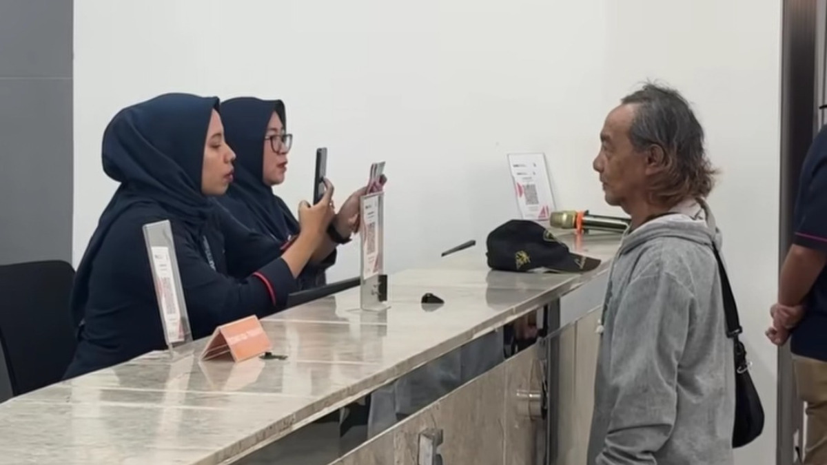 Ilustrasi pengambilan dana bansos BPNT Rp600.000