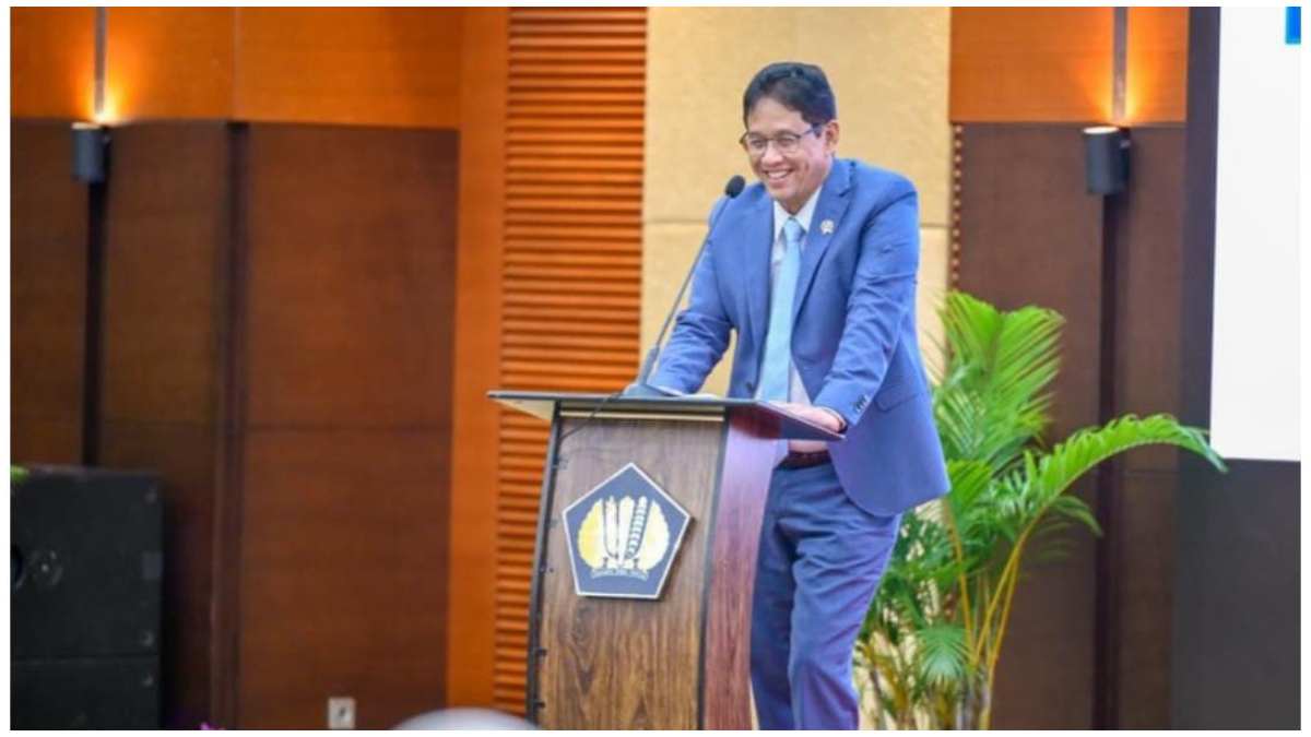 Menteri Keuangan Purbaya bersama Anggota II BPK RI Daniel Lumban Tobing saat entry meeting pemeriksaan LK BA015 dan LK BUN Tahun Anggaran 2025.