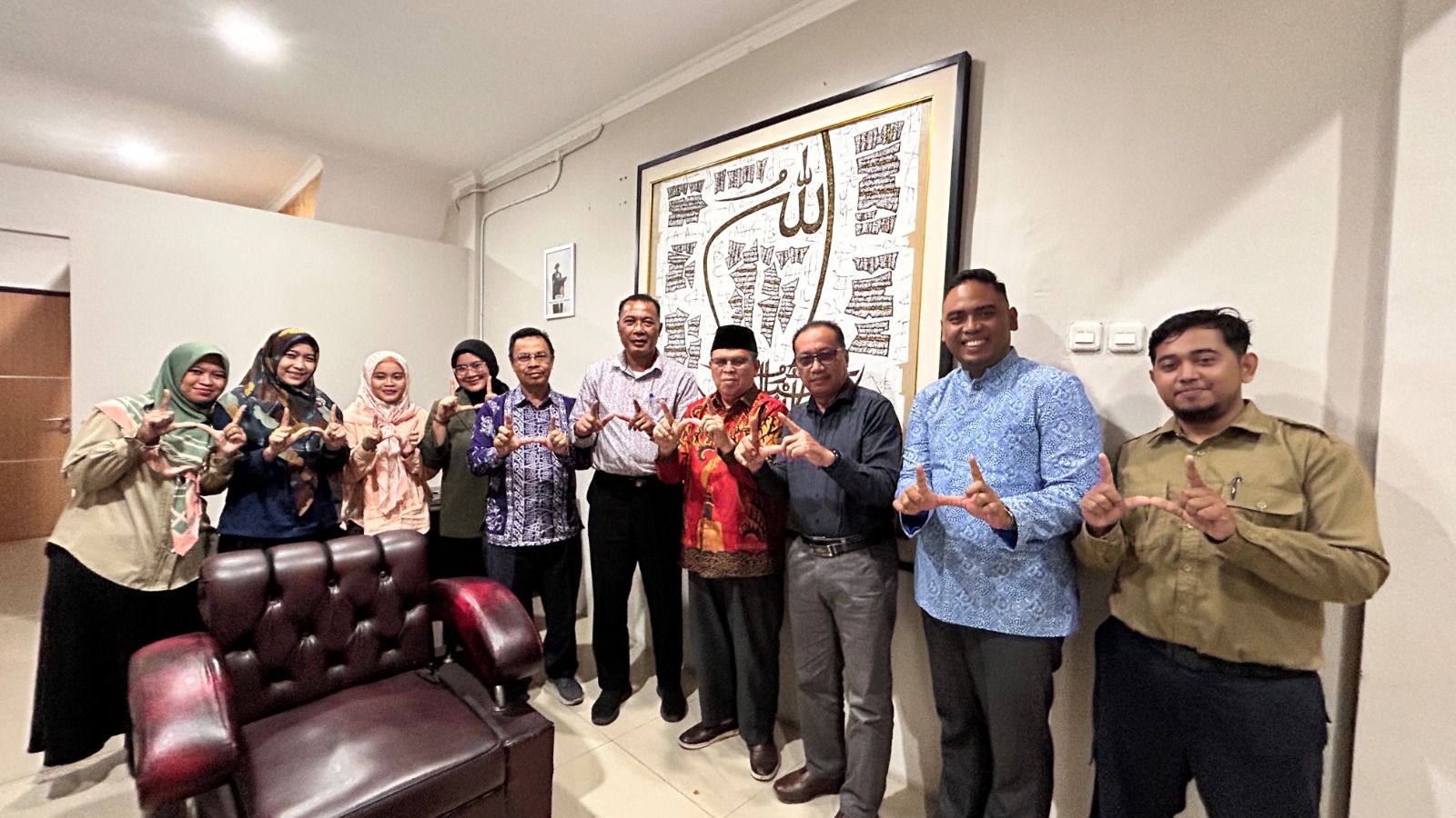 UMBARA menerima kunjungan studi banding dari Universitas Dharma Wacana Lampung di Kampus 1 UMBARA, Leuwiliang, Kebupaten Bogor, Kamis 12 Februari 2026.