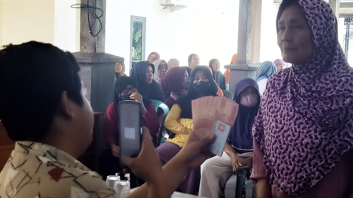 Ilustrasi Penyaluran Bansos PKH dan BPNT