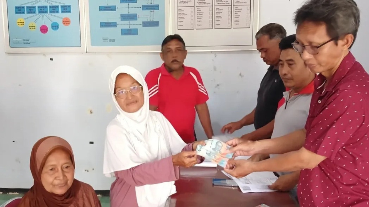 Ilustrasi penyaluran bansos BPNT tahap 1 2026