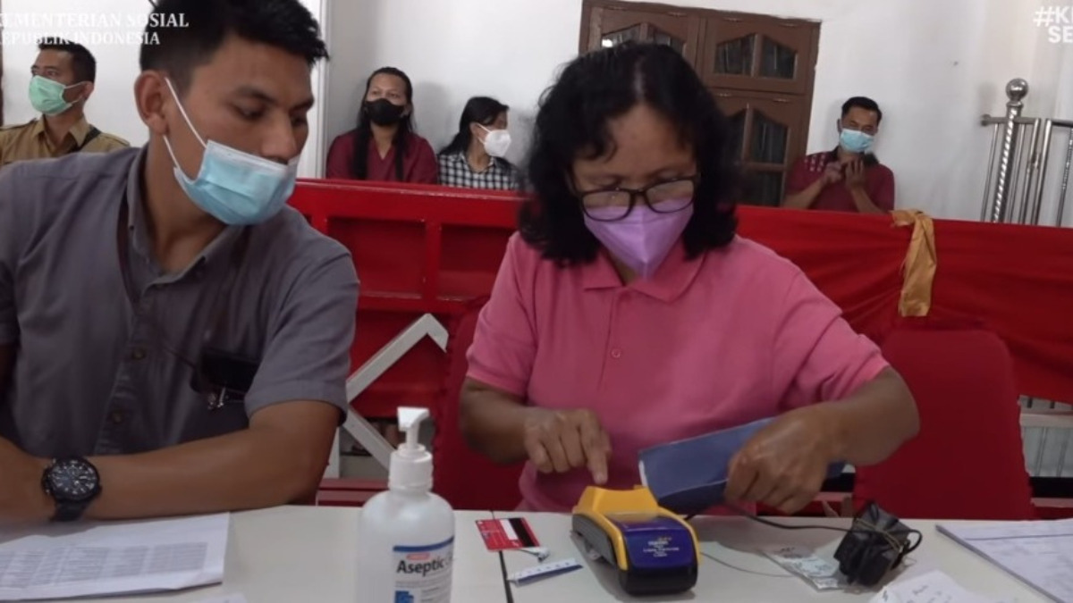 Ilustrasi penyaluran bansos BPNT 2026 Rp600 ribu