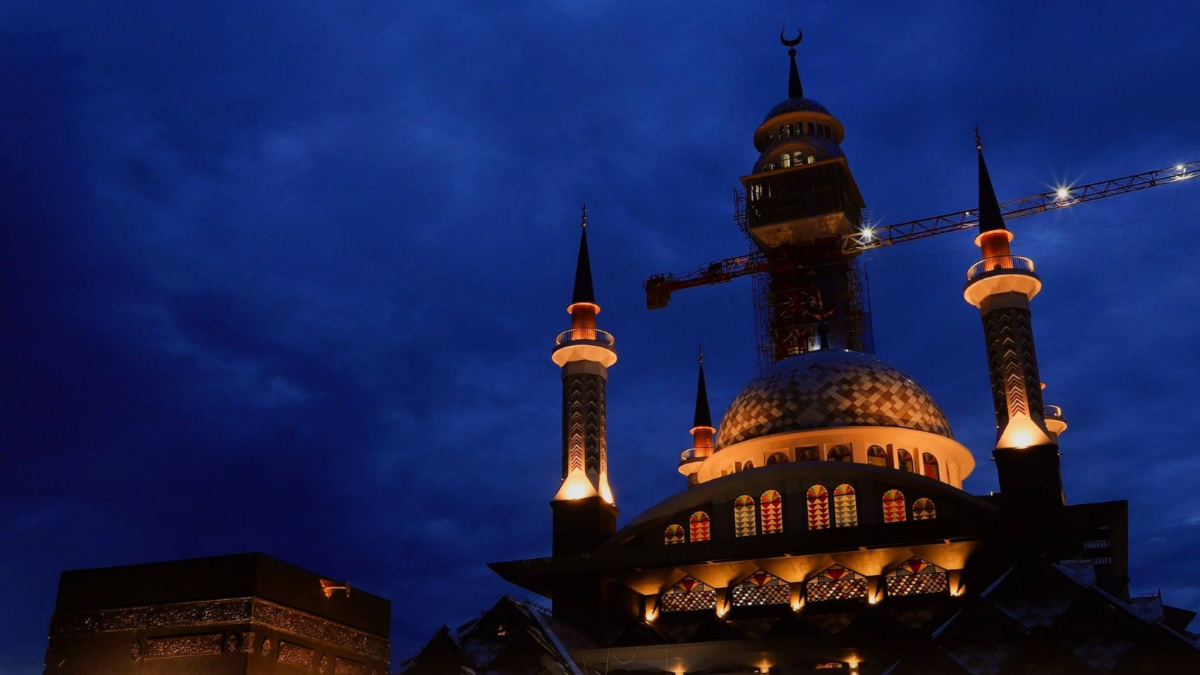 Salah satu masjid ikonik di Kabupaten Bogor.