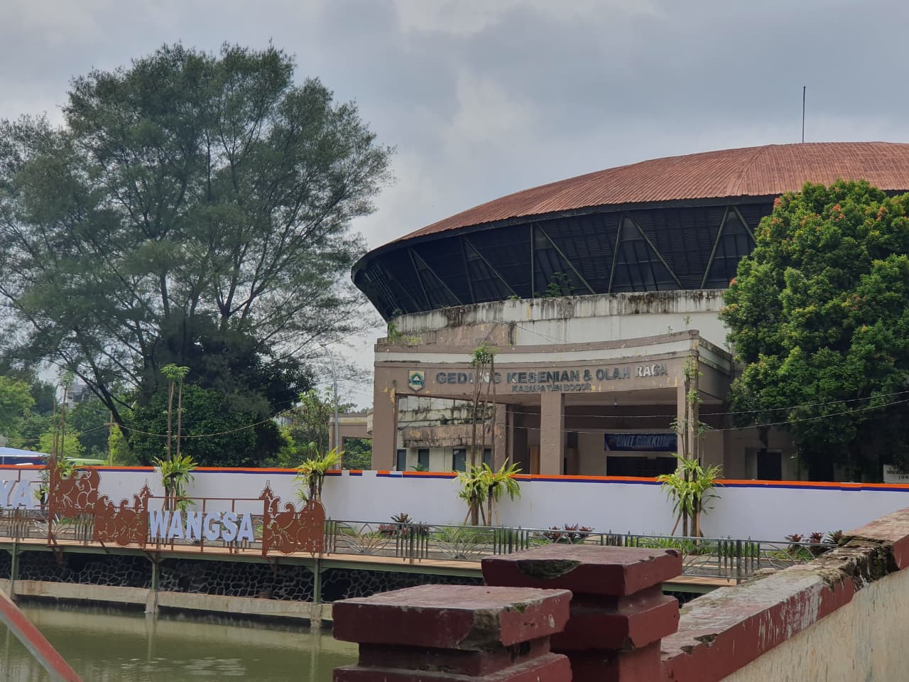 Gedung kesenian yang akan dibangun Gedung Creative Hub Siliwangi Teater oleh Pemkab Bogor.