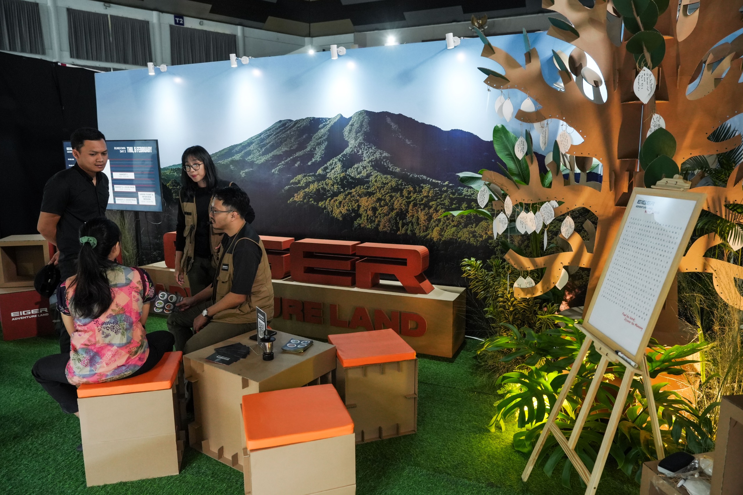 EIGER Adventure Land berpartisipasi dalam IPB Career Days 2026 yang diselenggarakan HA SV melalui Alumni Career Center (ACC) di Graha Widya Wisuda (GWW) IPB University pada 4-5 Februari 2026.