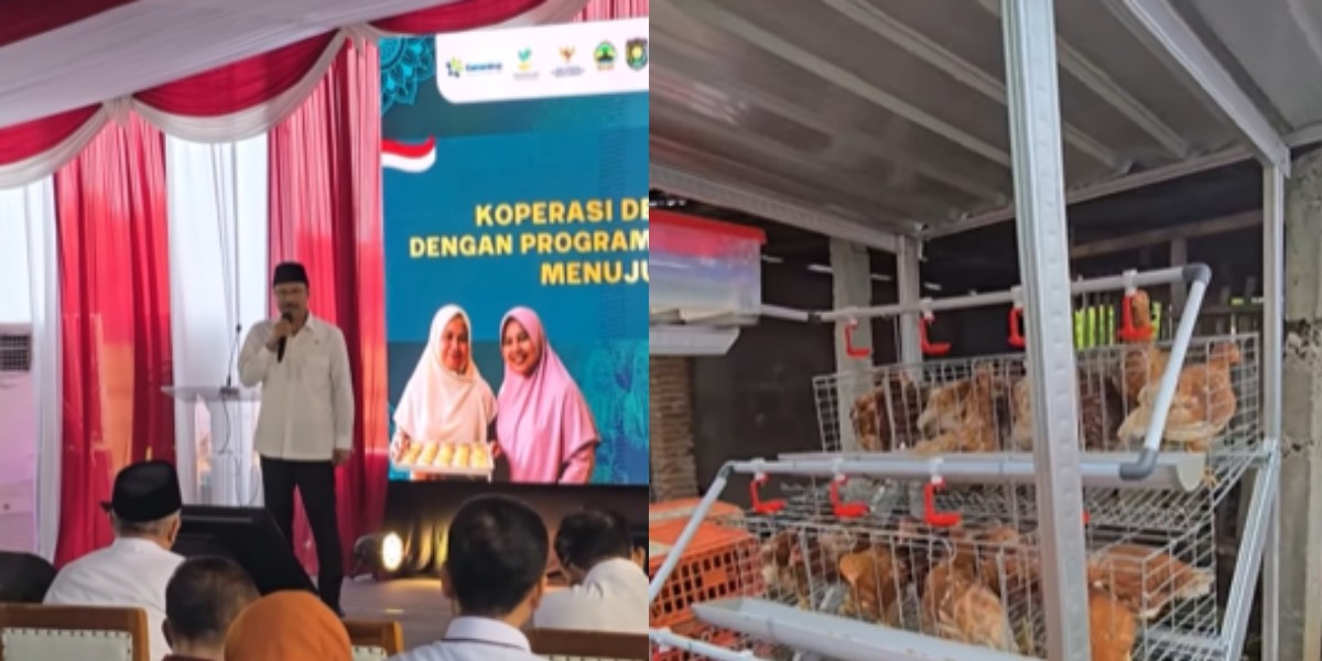 Menteri Sosial Saifullah Yusuf menyalurkan bantuan 24 ekor ayam petelur dan perlengkapan usaha senilai Rp5,7 juta dalam program graduasi mandiri di Purworejo.