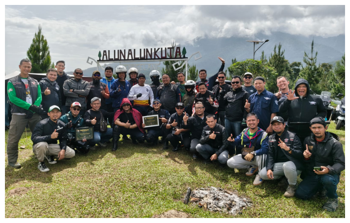MBI Chapter Tangerang, saat menggelar Motocamp dan Kajian di Gunung Bunder, Kecamatan Pamijahan, Kabupaten Bogor.