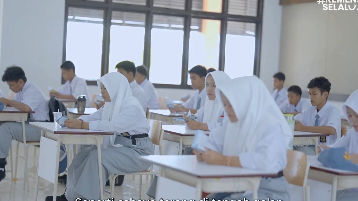 Ilustrasi siswa SMA siap untuk masuk PTN
