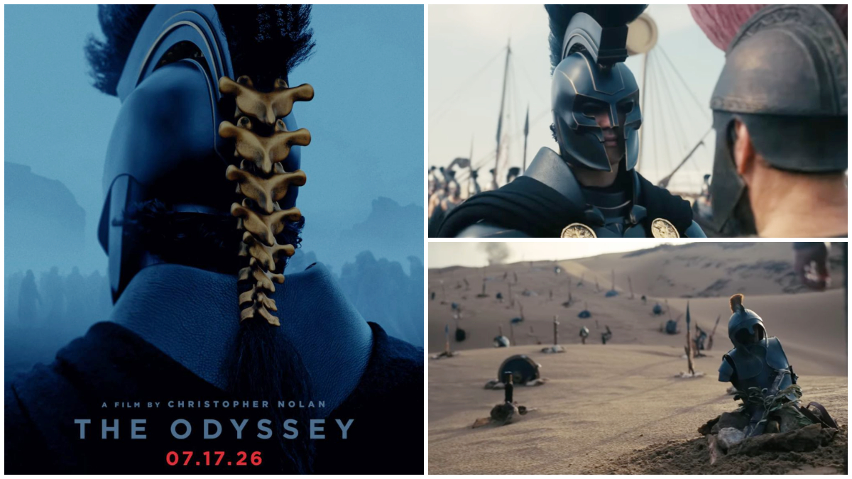 Poster resmi dan cuplikan trailer film The Odyssey.