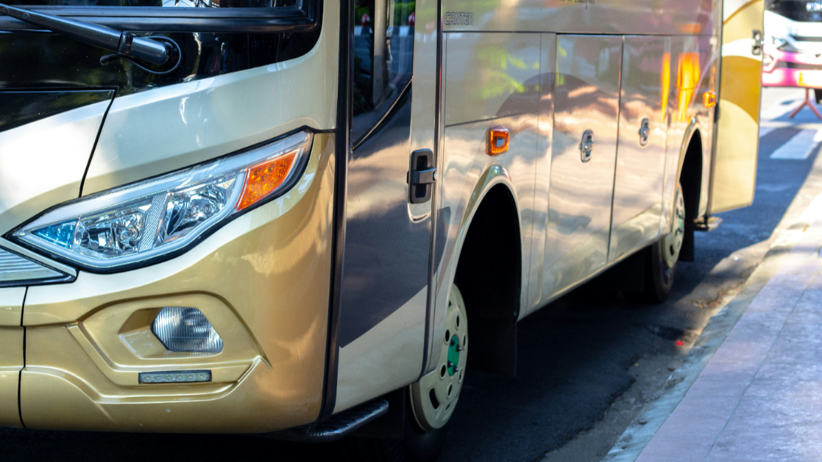 Ilustrasi bus yang digunakan untuk Mudik Gratis Taspen 2026