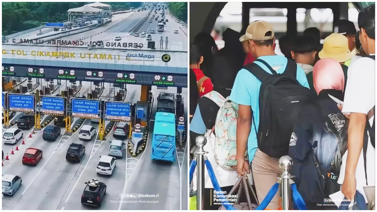 Ilustrasi jumlah mudik Lebaran 2026 diprediksi mencapai ratusan juta orang.