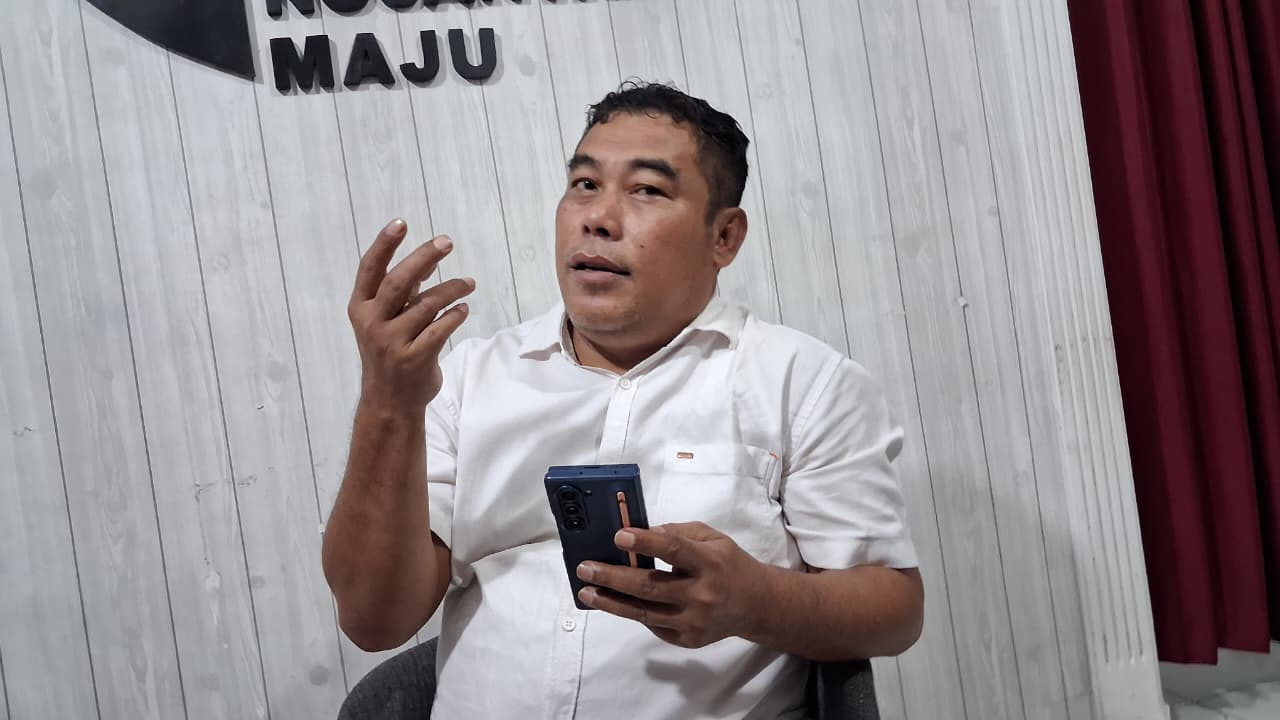 Founder LS Vinus, Yusfiadi saat dimintai keterangannya oleh Radar Bogor, Kamis 19 Februari 2026.
