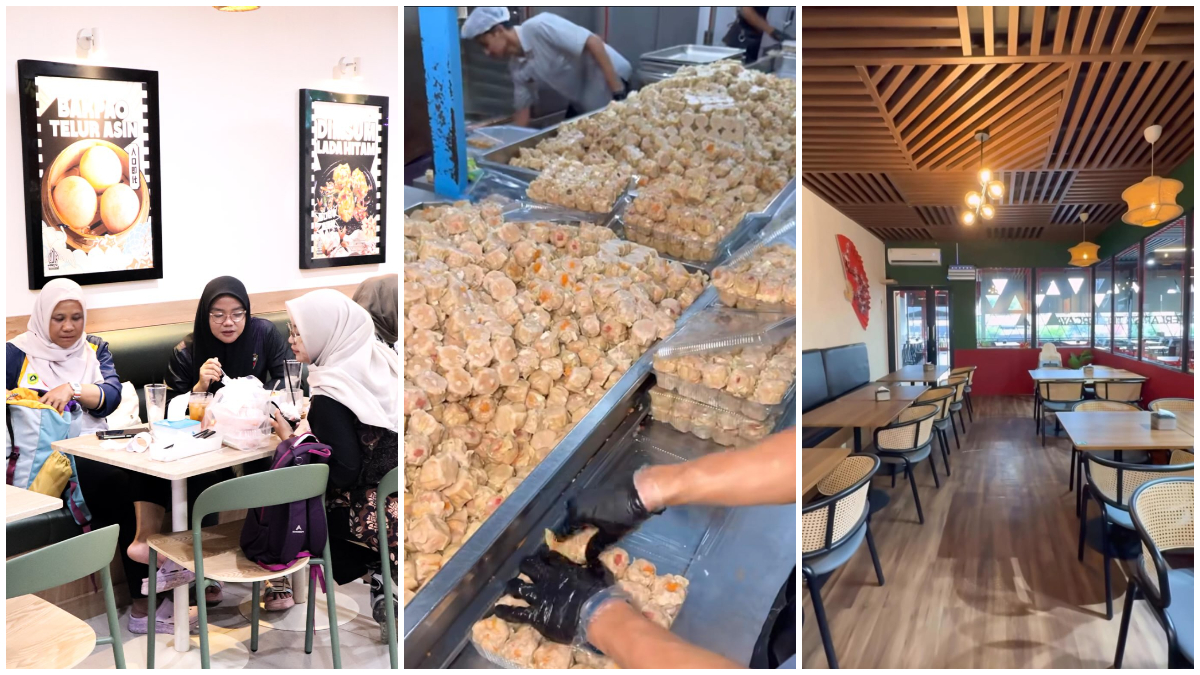 Suasana Pabrik Ada Dimsum dan restonya di Bogor. 