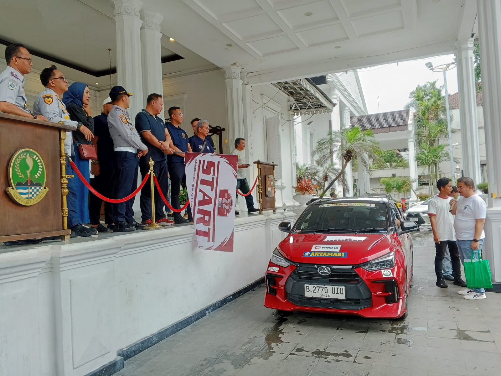 Kegiatan Ramadan on The Road Rally (ROTR) 2026 resmi dibuka dan dilepas dari Plaza Balai Kota Bogor. 