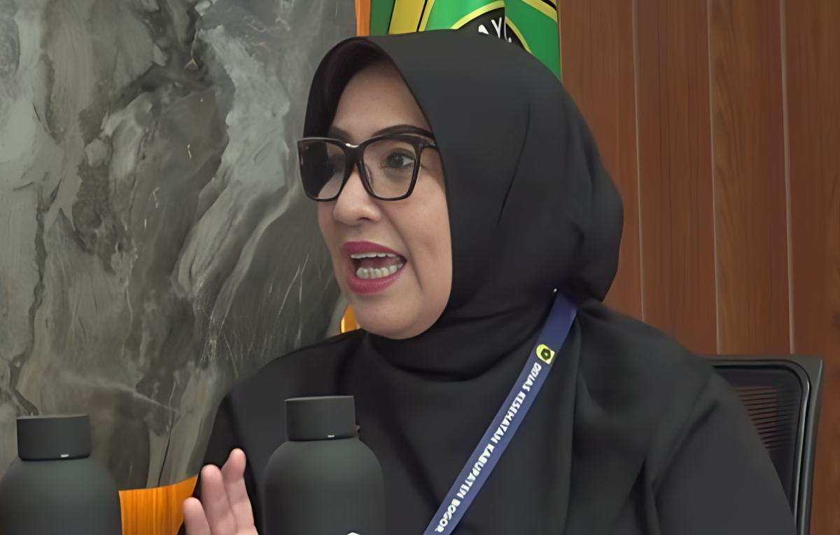 Kepala Dinkes Kabupaten Bogor, Fusia Meidawaty.