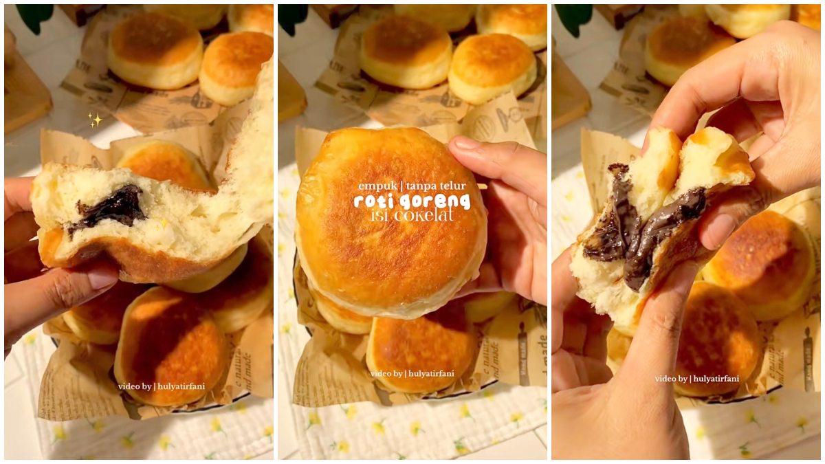 Tampilan Roti Goreng tanpa telur, cocok jadi camilan saat berbuka puasa. 