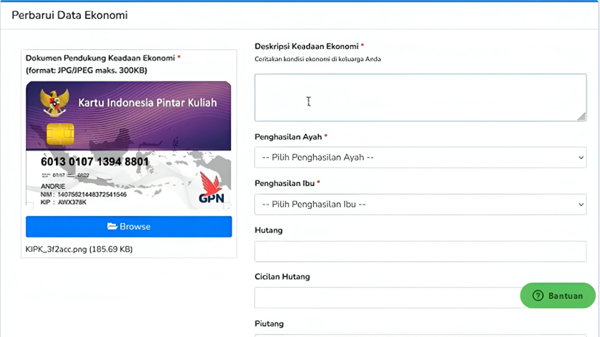 Ilustrasi pendaftaran KIP Kuliah 2026