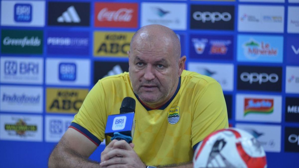 Bojan Hodak, pelatih Persib Bandung.