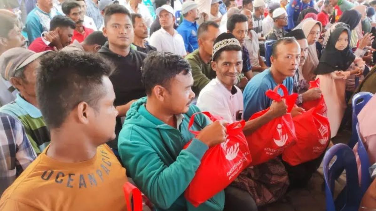 Ilustrasi KPM bansos BPNT tahun 2026.