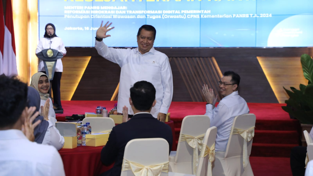 Penutupan Orwastu CPNS Kementerian PANRB Tahun Anggaran 2024. 